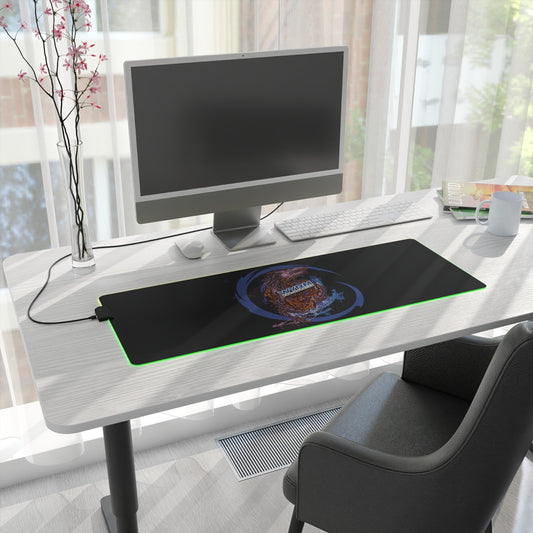 Level Up Your Gaming Setup: Wyrm Engineering's Anime Space Gaming Mousepads with Programmable LEDs