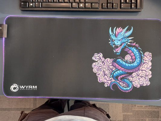 Dragon anime mouse pad