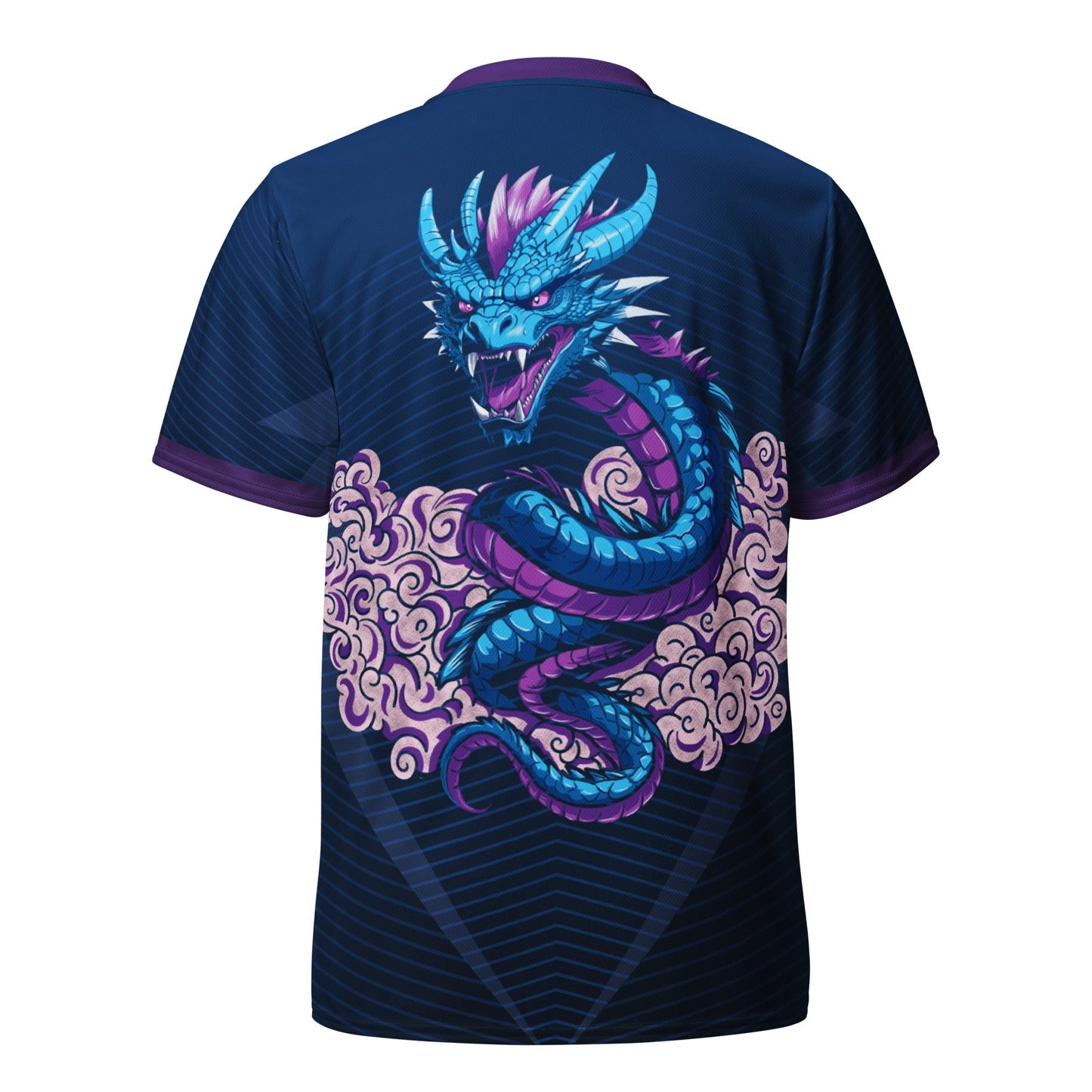 Sports t-shirt Wyrm Engineering logo back