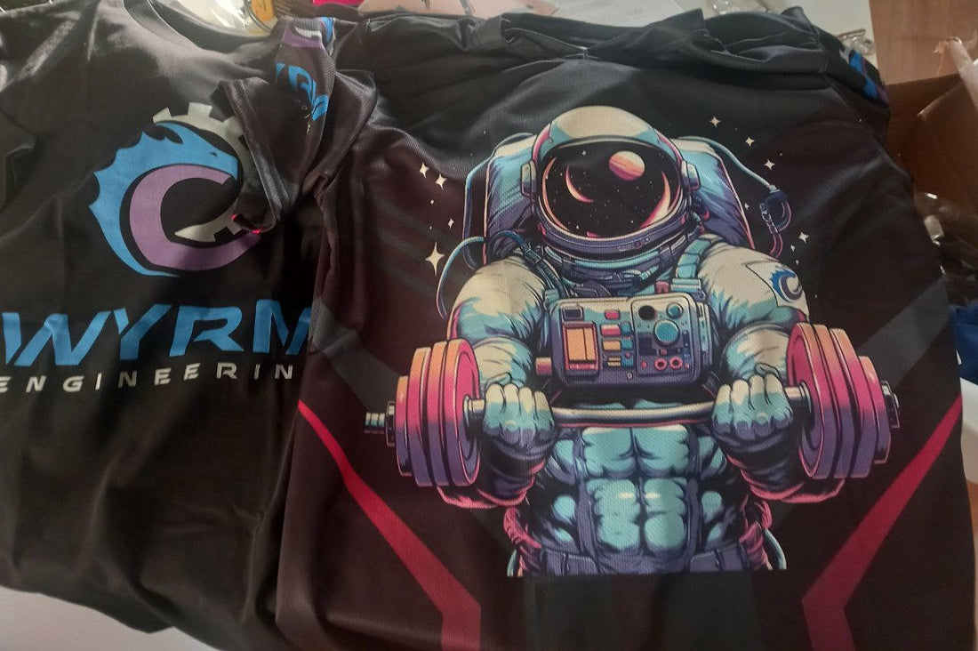 Engineer Fitness: Space Dragon Athletic Wear