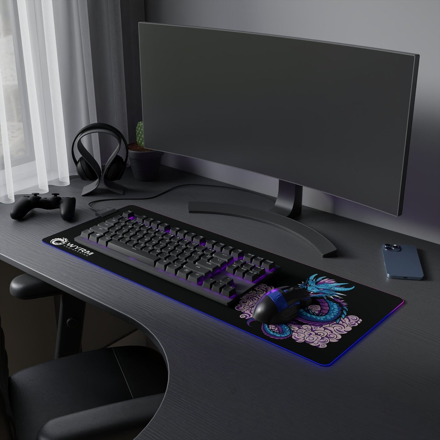  Dragon Space Gaming mouse pad