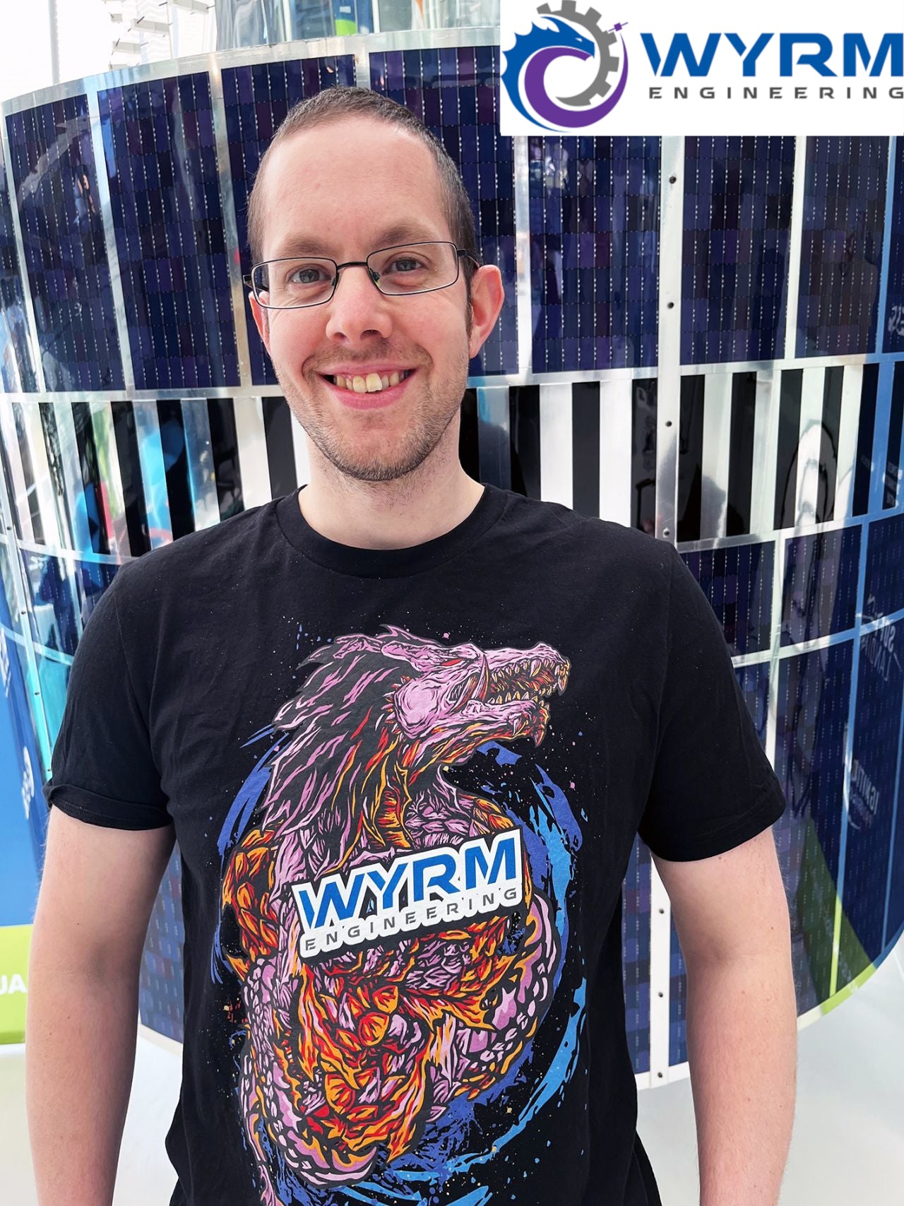 Wyrm-dragon Anime-Inspired Space T-Shirt