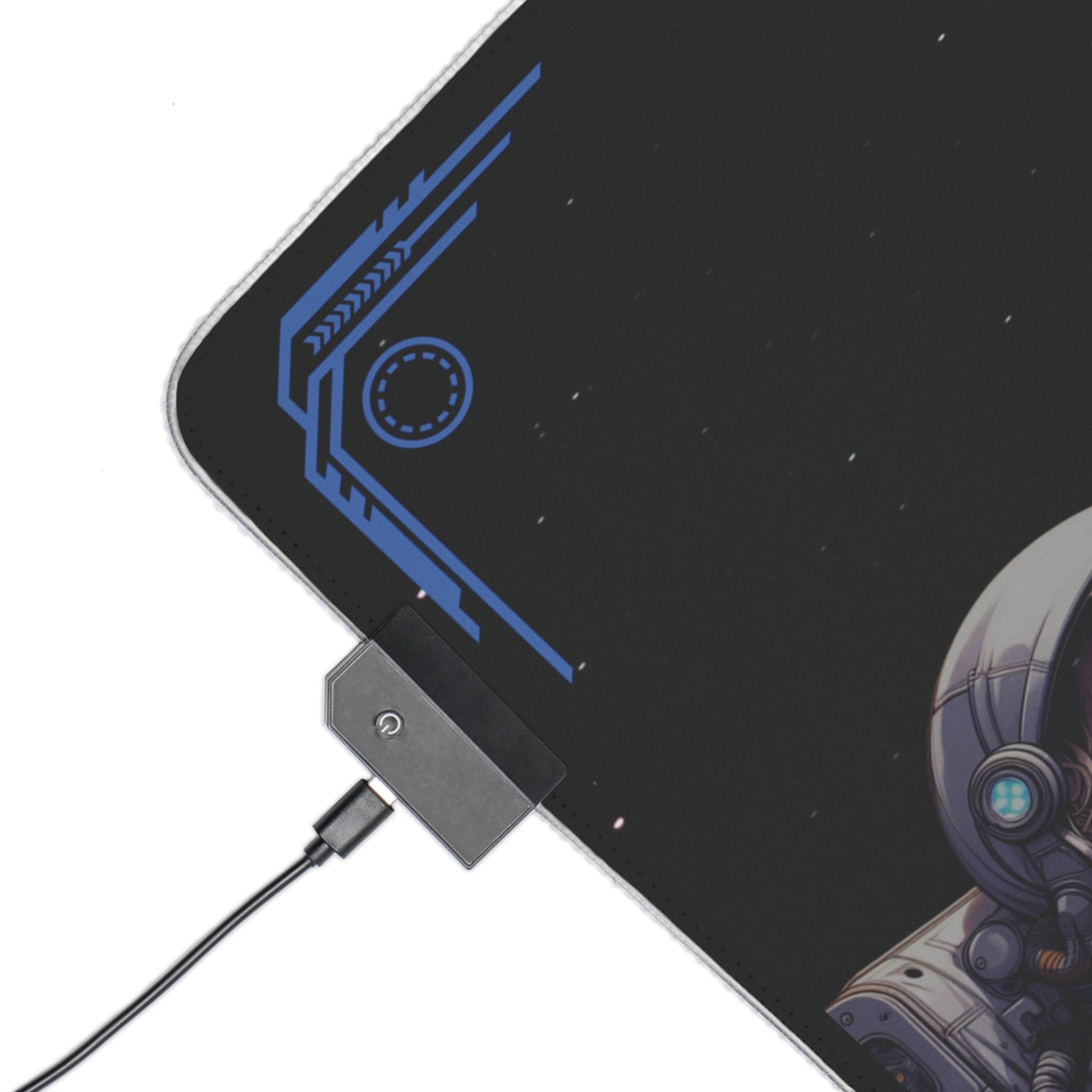 Female astronaut Space Gaming Mouse Pad