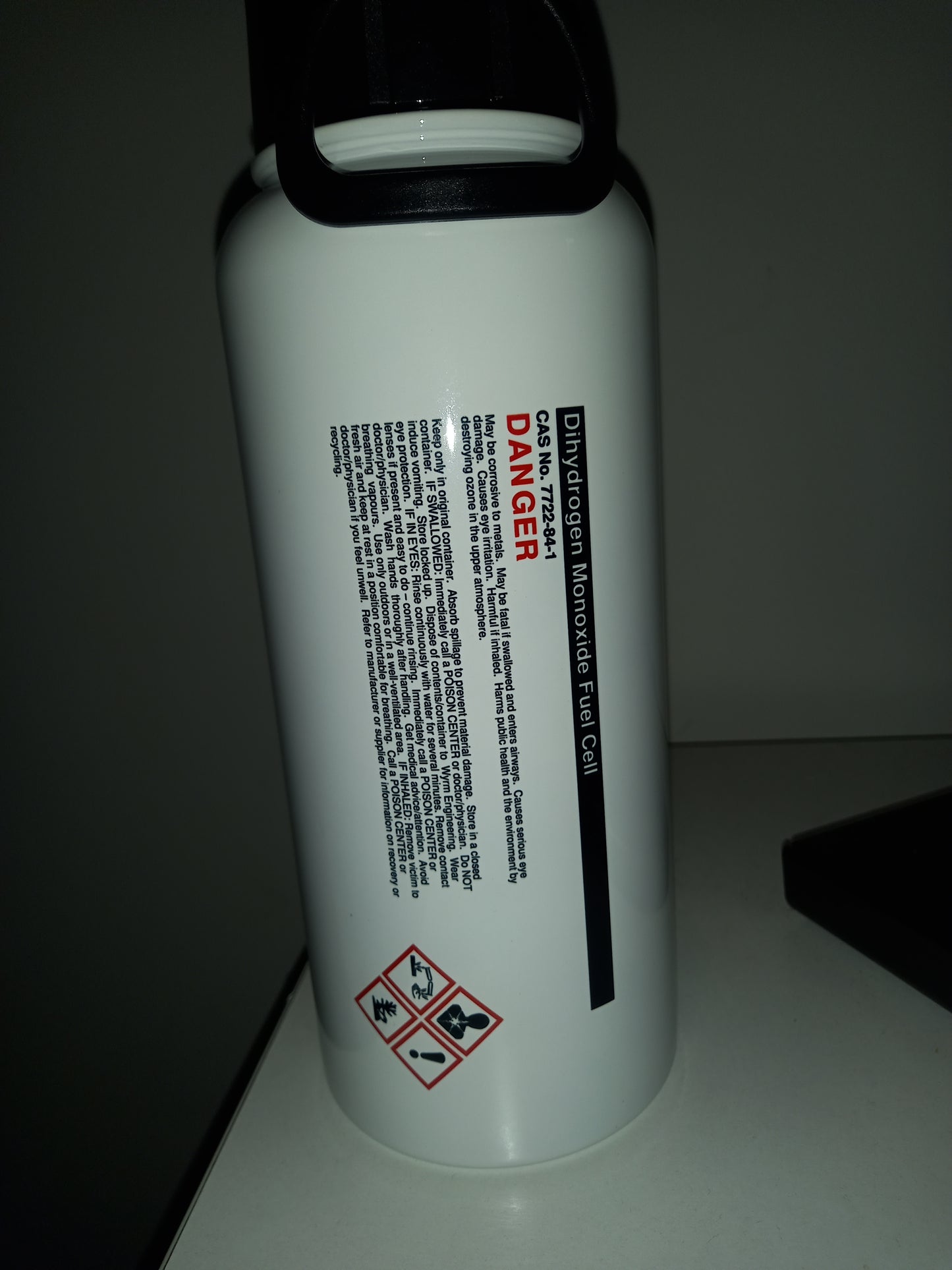 Dihydrogen Monoxide Fuel Cell