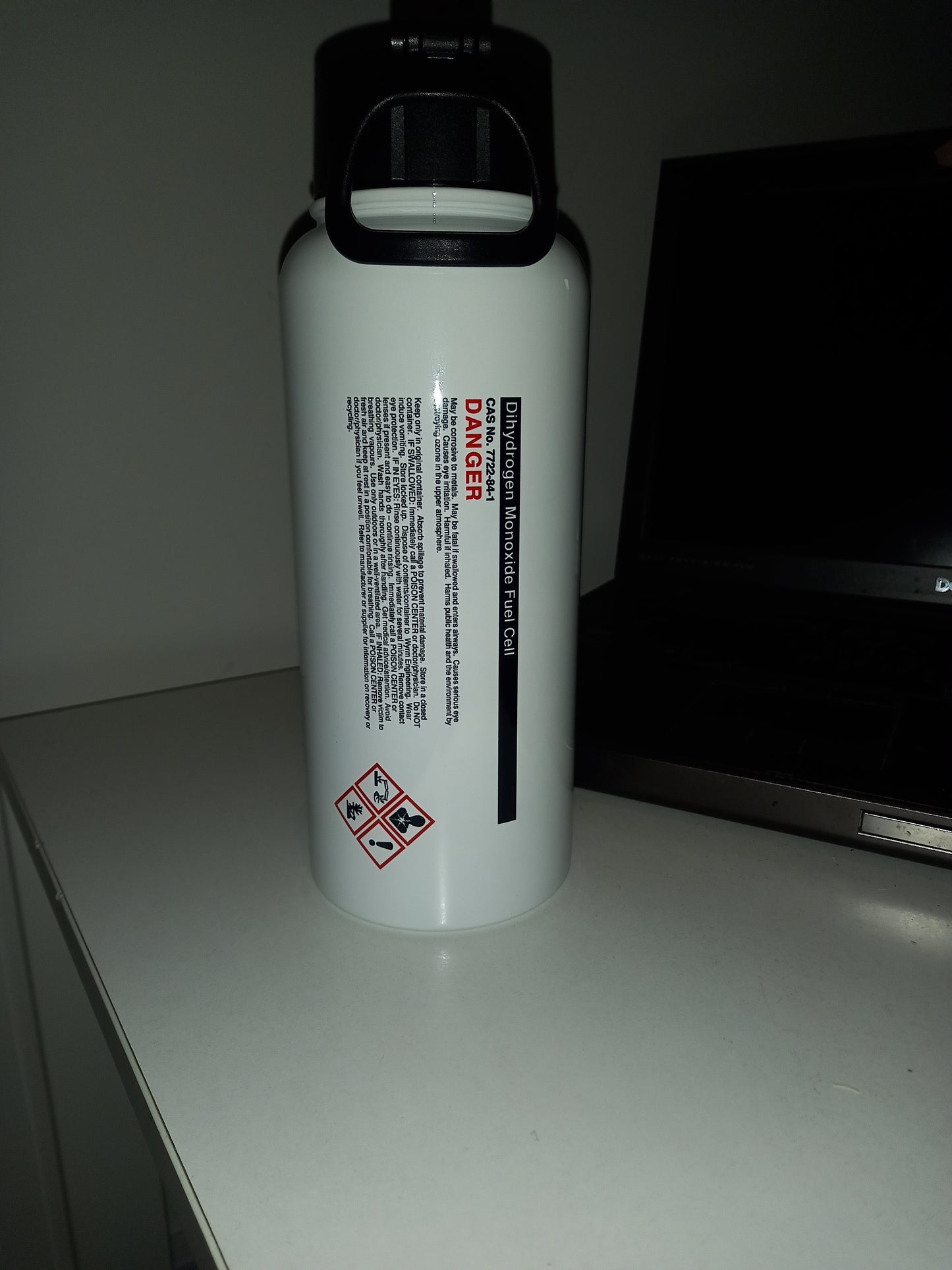 Dihydrogen Monoxide Fuel Cell