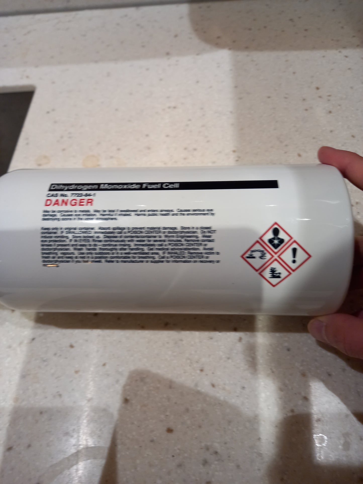 Dihydrogen Monoxide Fuel Cell