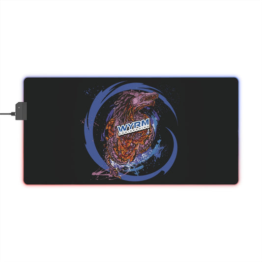 Wyrm Engineering Space Anime Gaming Mouse Pad - Premium LED Mouse Pad