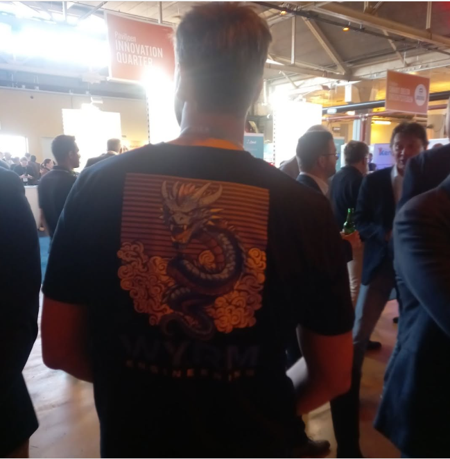 Anime t-shirt Wyrm Engineering dragon